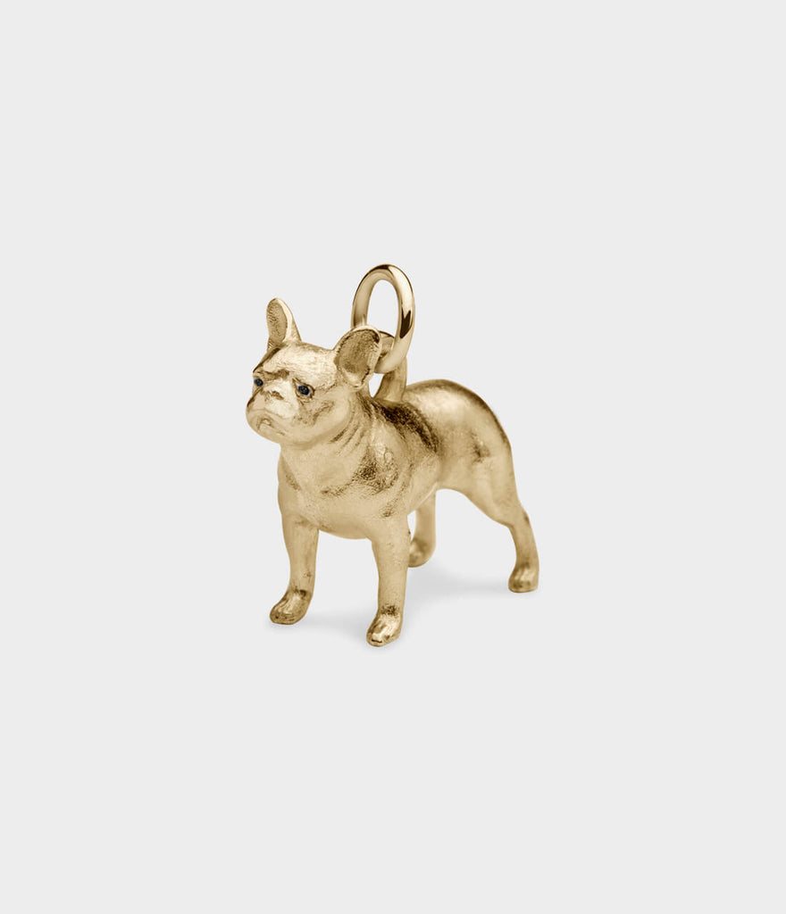 french bulldog bag charm - Gem