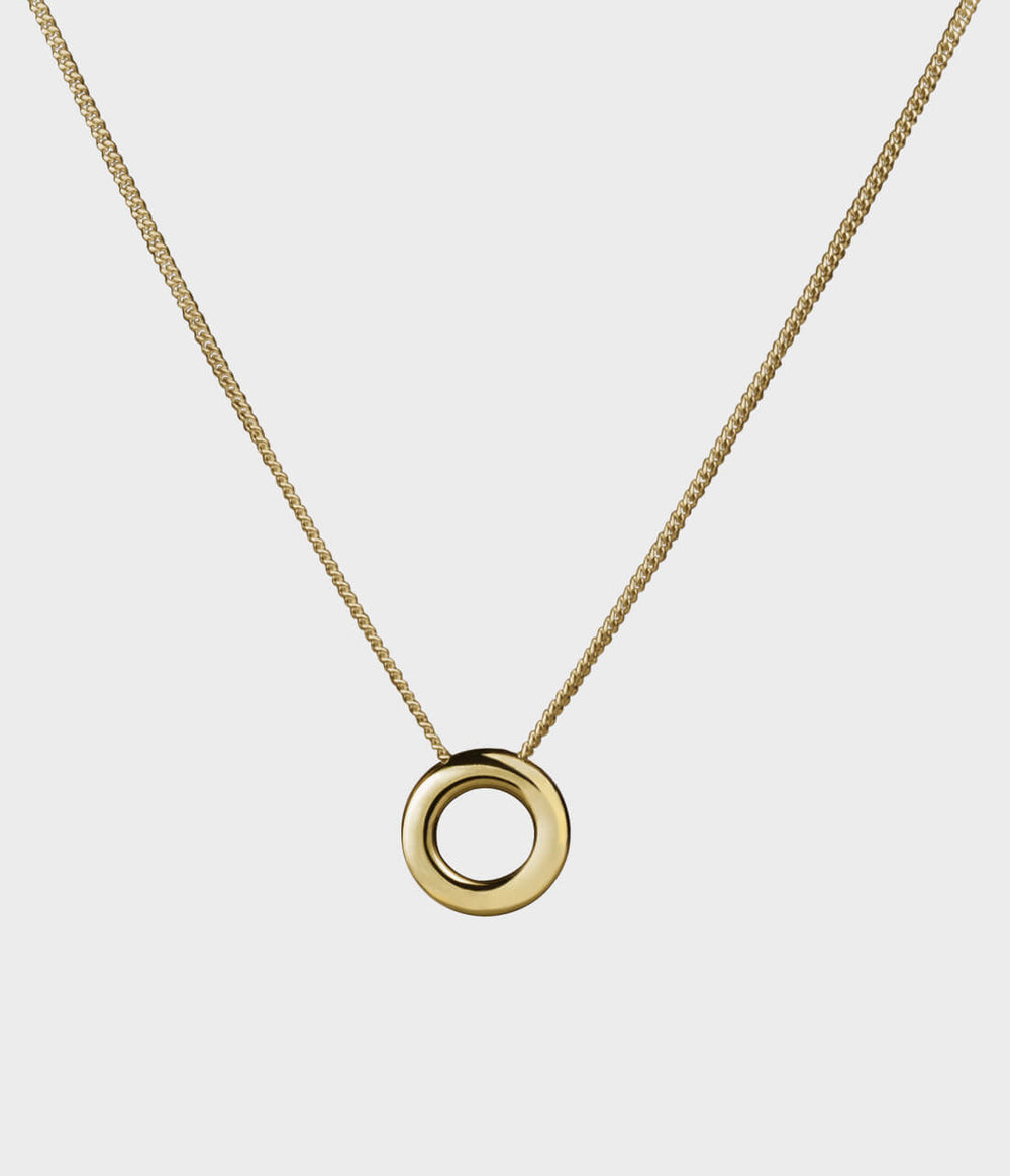 Mini Pop Necklace / 9 Carat Yellow Gold