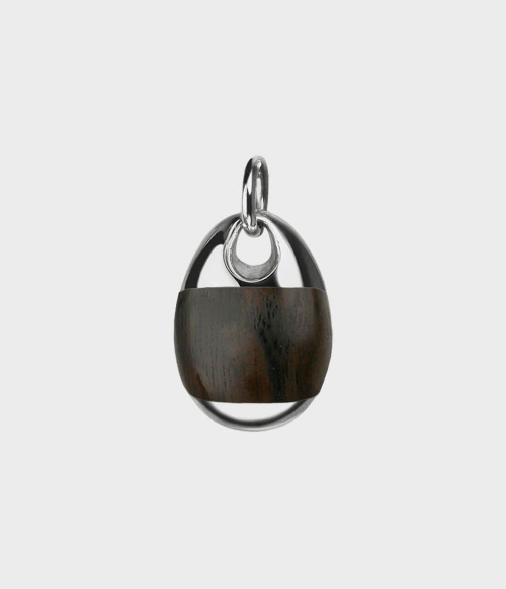 London Oak London Oak Pebble Charm / Sterling Silver