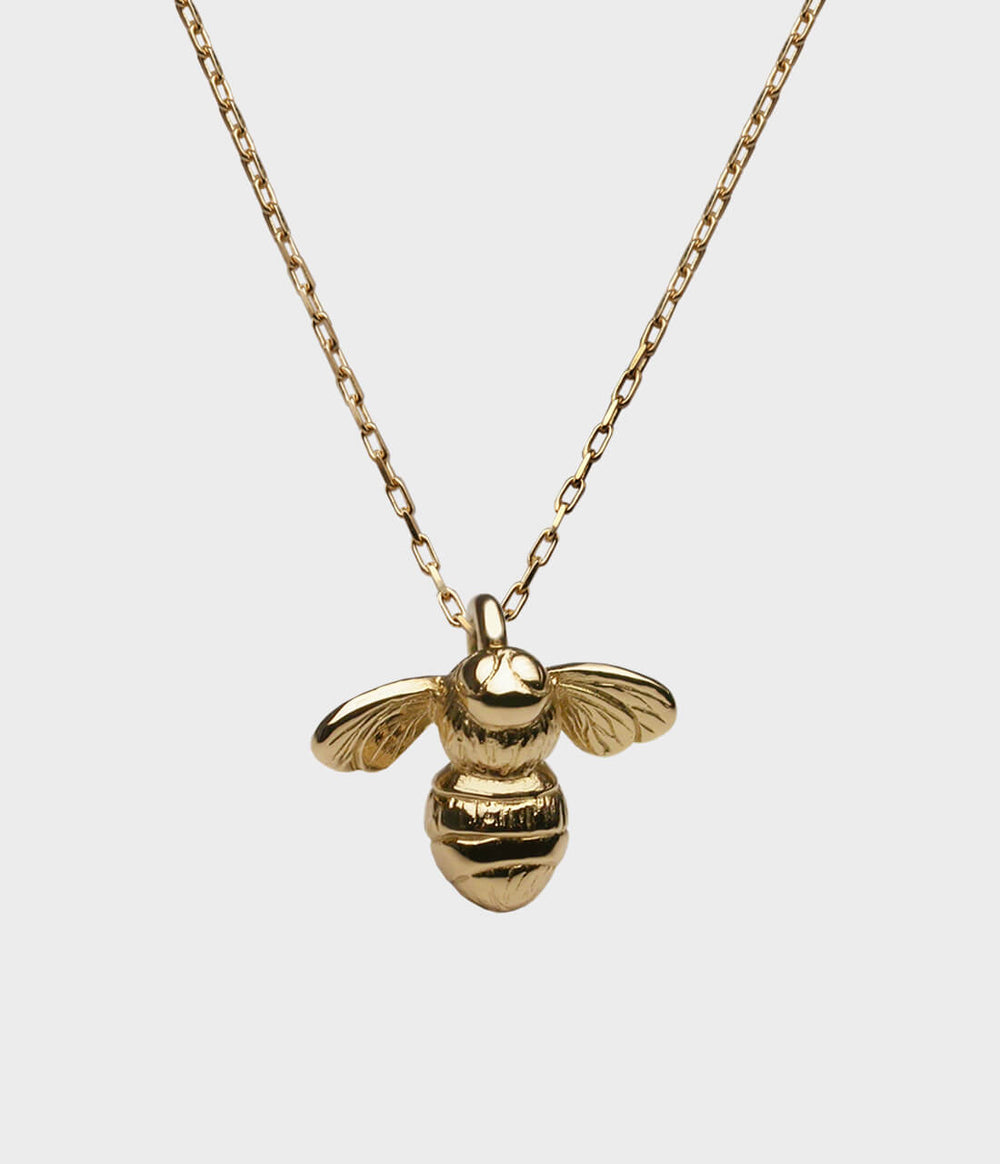 Bumblebee Charm Necklace