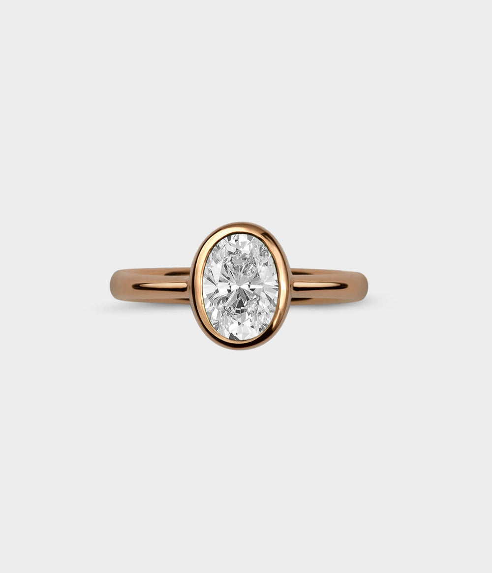 Oval Halo Ring