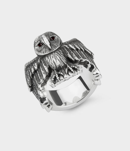 Owl sale finger ring